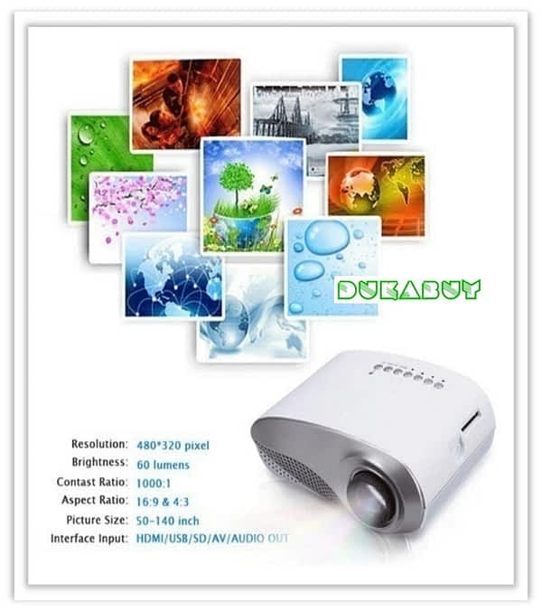 Mini LED Projector RD802 buy online nunua mtandaoni Available for sale price in Tanzania DukaBuy 17